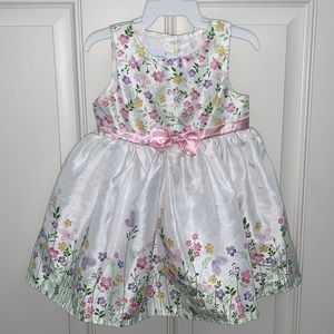 Nannette Baby, 12-18m, Amazing Beautiful Dress, w/ Flowers & Butterflies